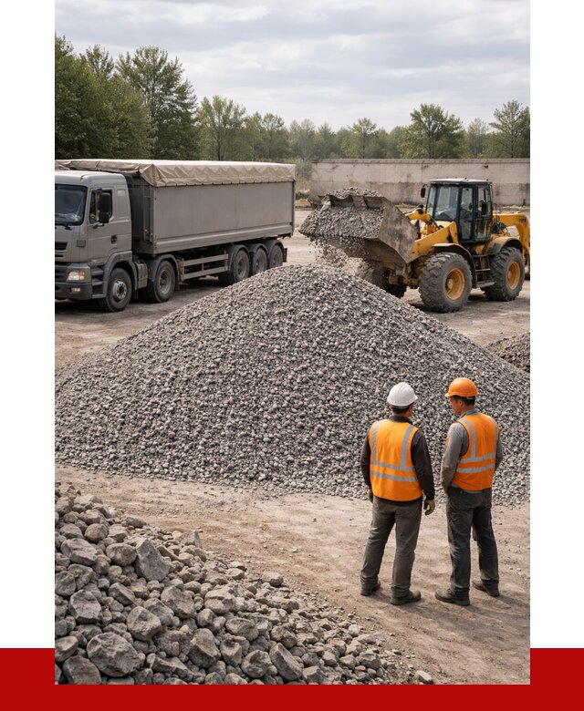 Гранитный щебень фракция 5-20 в Североморске от 4493 руб | ПРОНЕРУДСвм