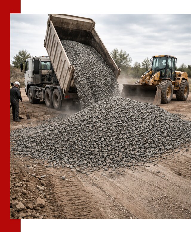 Гранитный щебень фракция 10-20 с доставкой в Североморске