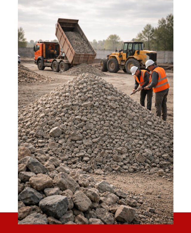 Гранитный щебень фракция 40-70 в Североморске от 2674 руб ПРОНЕРУДСвм