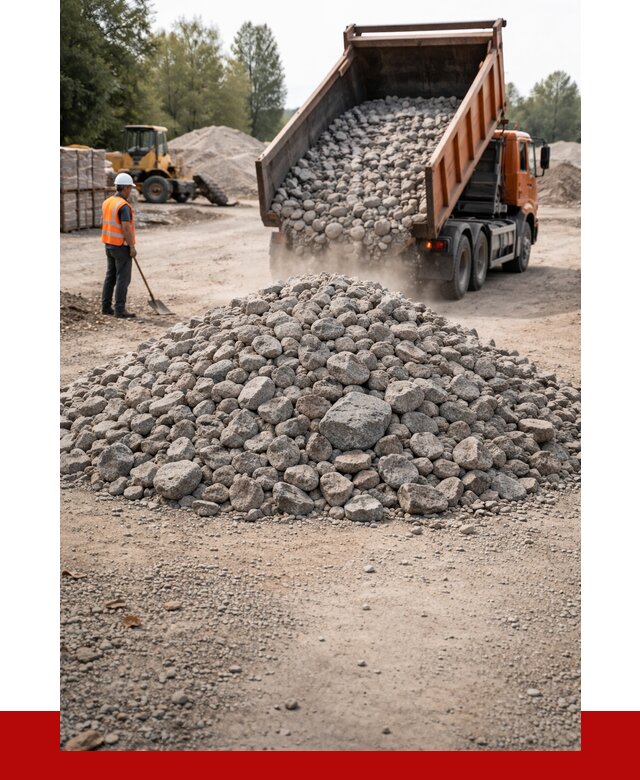 Гранитный щебень фракция 70-150 в Североморске от 1765 | ПРОНЕРУДСвм