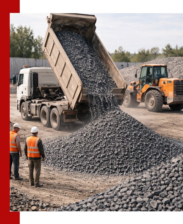 Доставка и продажа щебня габбро-диабаза в Североморске
