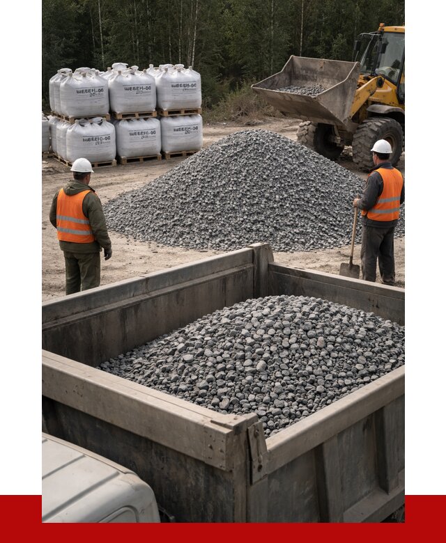 Щебень габбро диабаз 20-40 в Североморске от 3637 руб. | ПРОНЕРУДСвм