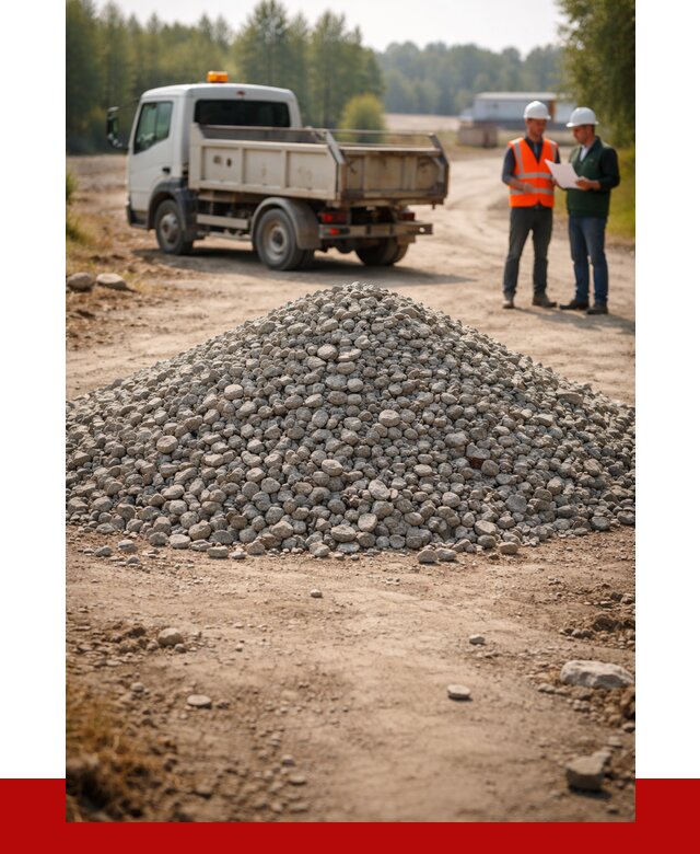 Гравийный щебень фракция 20-40 в Североморске от 1284 р. | ПРОНЕРУДСвм
