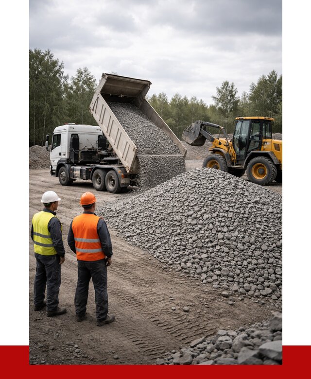 Гравийный щебень фракция 40-70 в Североморске от 10162р | ПРОНЕРУДСвм