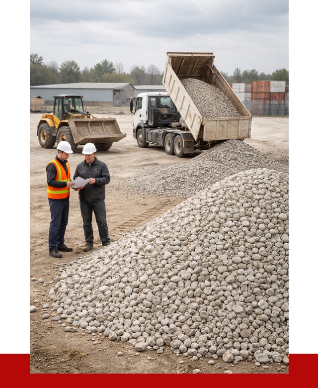 Известняковый щебень в Североморске от 1498 р. доставка | ПРОНЕРУДСвм