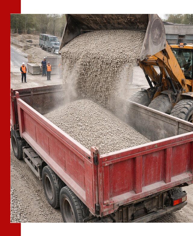 Купить известняковый щебень фракции 0-5 с доставкой в Североморске