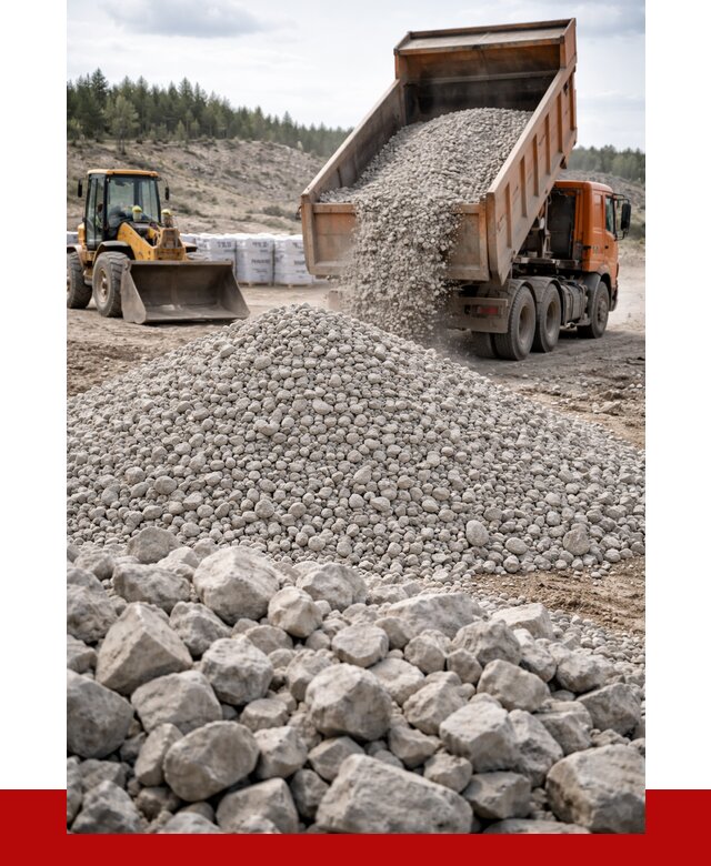 Доломитовый щебень фр. 20-40 в Североморске от 4493 р. | ПРОНЕРУДСвм