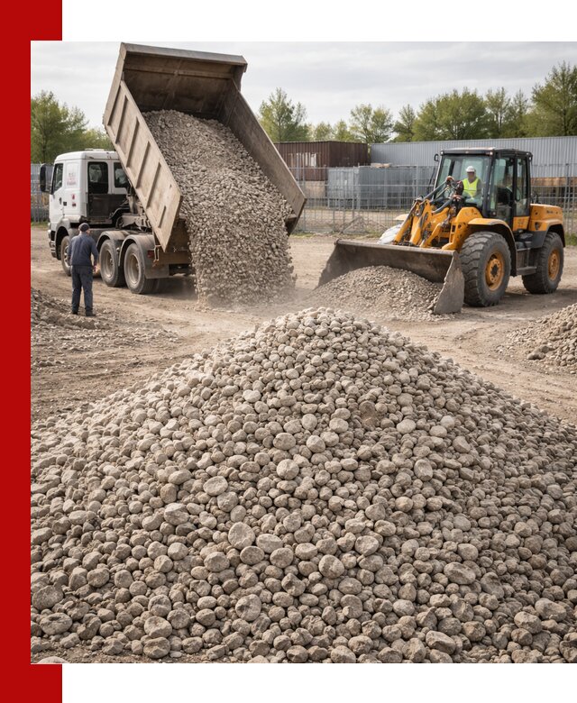 Доломитовый щебень фракции 20–41 с доставкой в Североморске