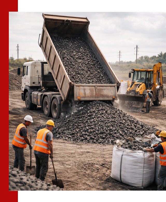 Шлаковый щебень фракция 40-70 с доставкой в Североморске