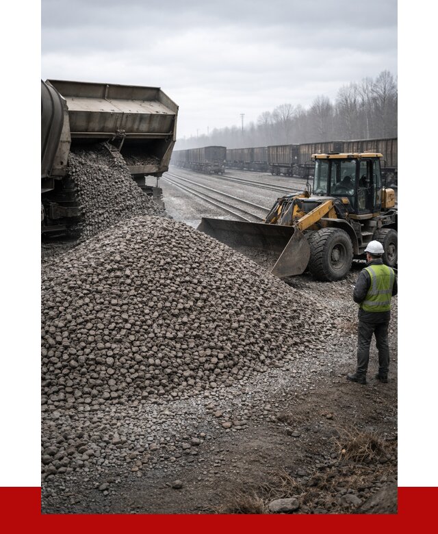 Купить железнодорожный щебень в Североморске от 2995 р. | ПРОНЕРУДСвм