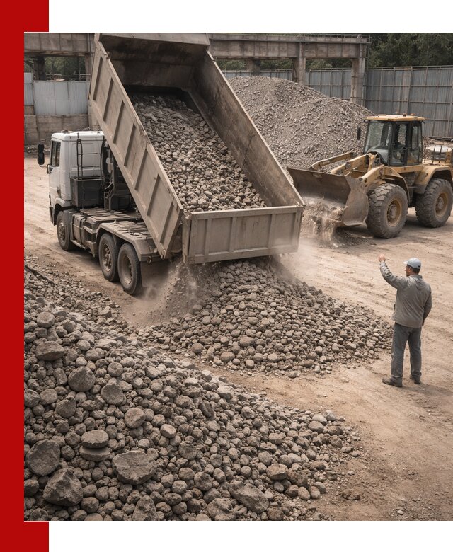 Вторичный щебень фракция 20-40 с доставкой в Североморске