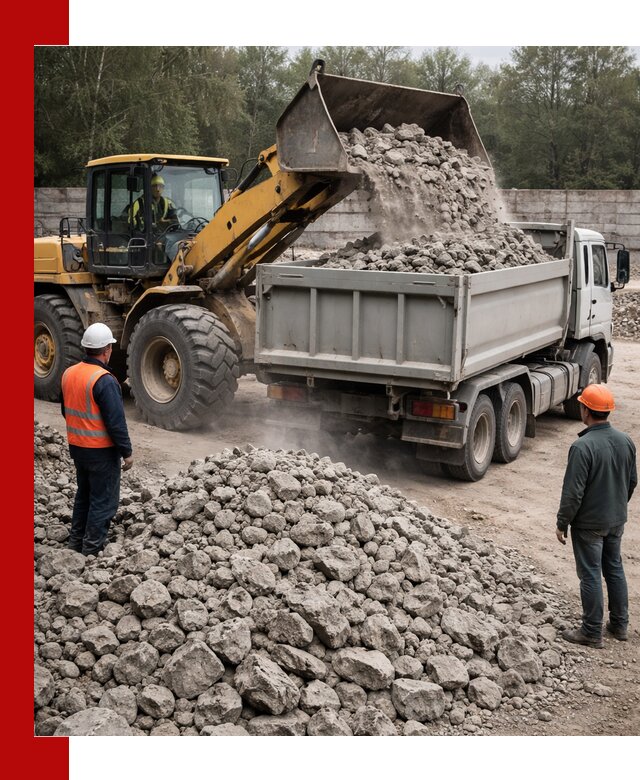 Вторичный щебень фракция 70–150 в Североморске с доставкой