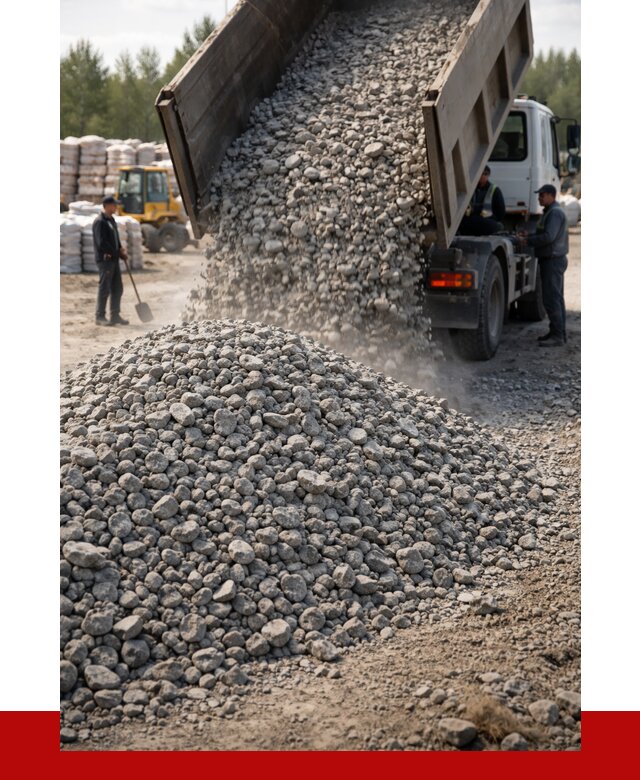 Бетонный щебень фракция 40-70 в Североморске от 1925 р. ПРОНЕРУДСвм