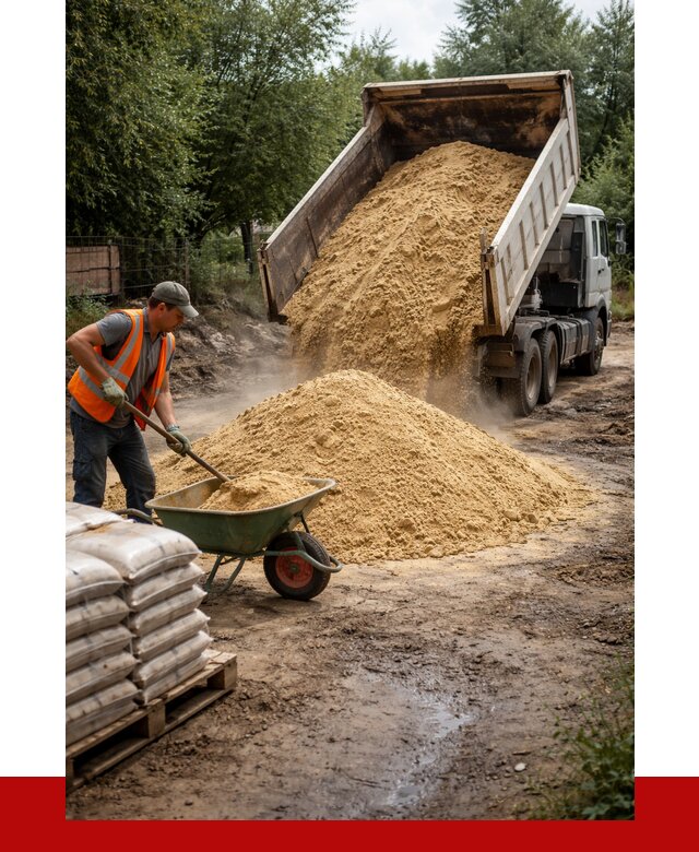 Купить песок с доставкой в Североморске от 1925 р. | ПРОНЕРУДСвм