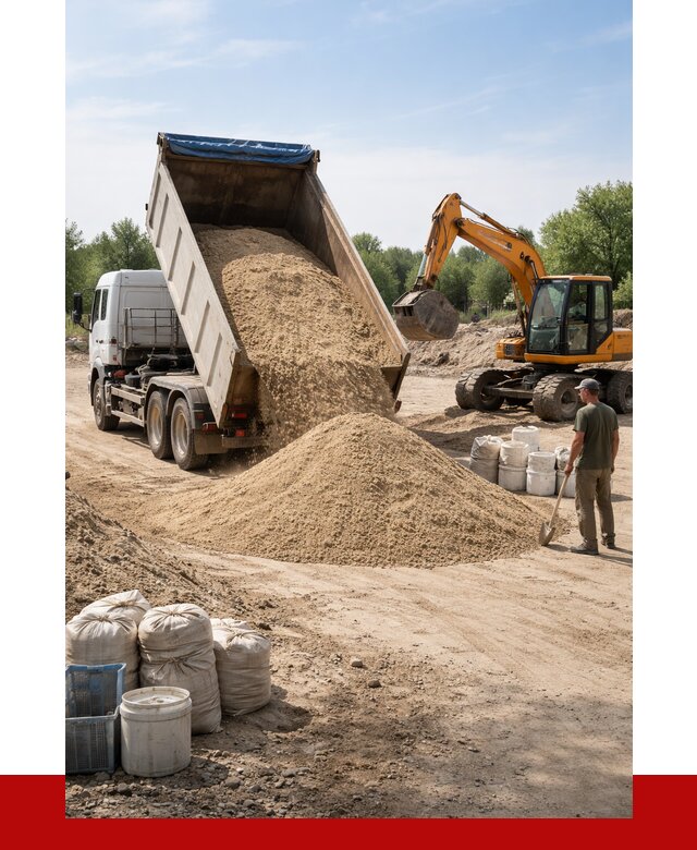 Купить речной песок в Североморске от 1284 р. за куб | ПРОНЕРУДСвм