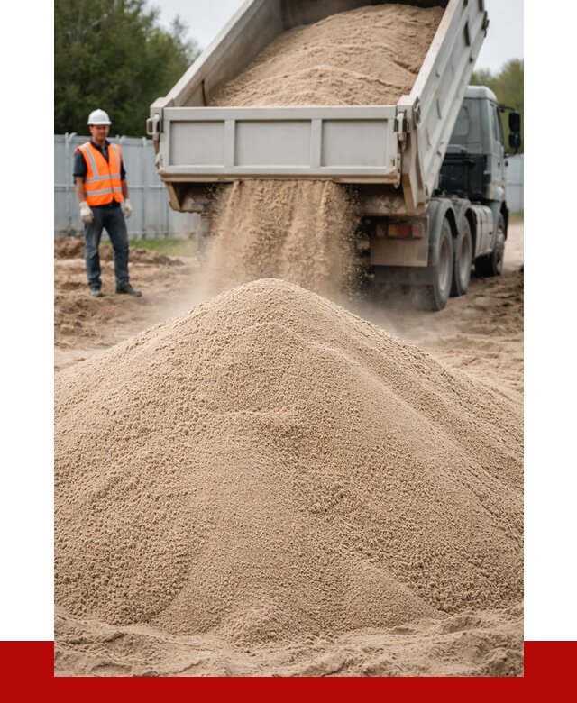 Купить сеяный песок с доставкой в Североморске от 2353 р ПРОНЕРУДСвм