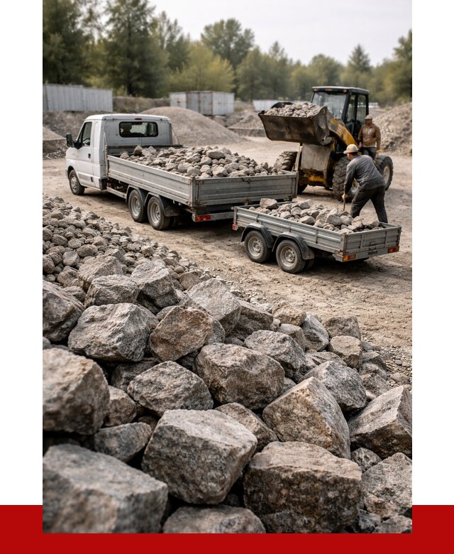 Купить бутовый камень гранитный в Североморске от 2995 р. | ПРОНЕРУДСвм