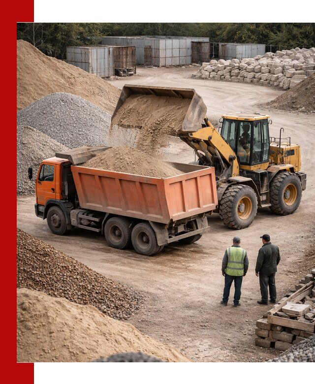 Доставка сыпучих смесей и смесей для стройки в Североморске