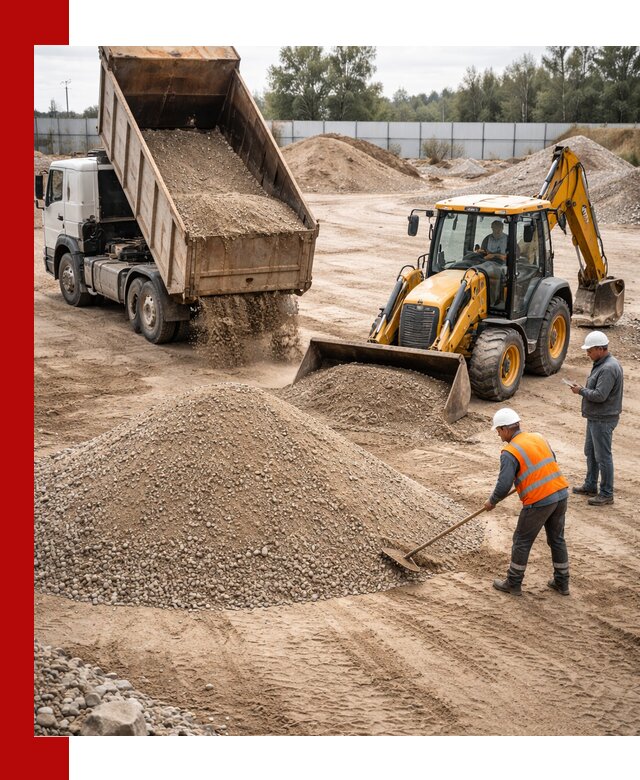 Поставка и доставка ПГС С4 в мешках и самосвалах в Североморске