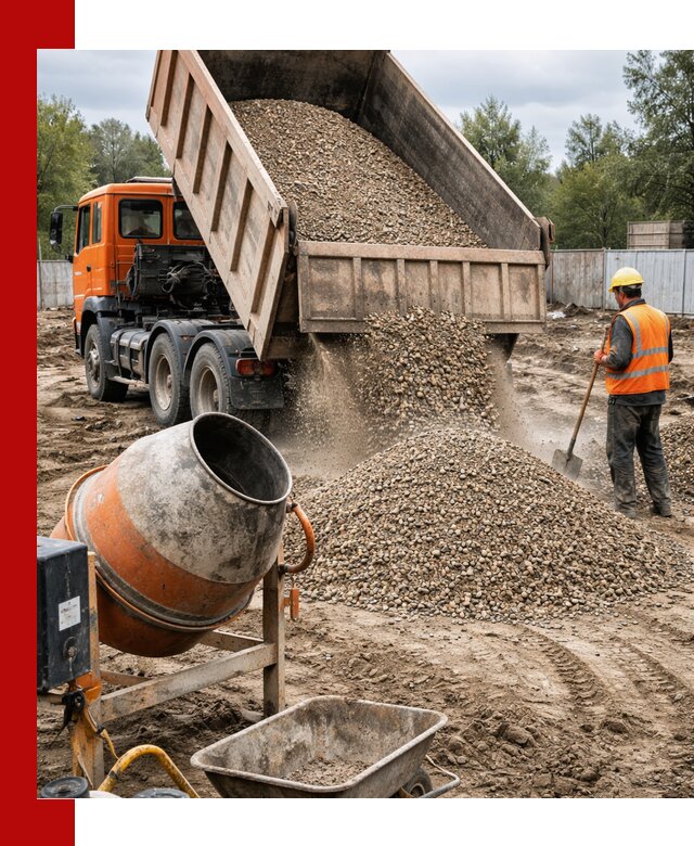 Опгс для бетона с доставкой самосвалом в Североморске от производителя