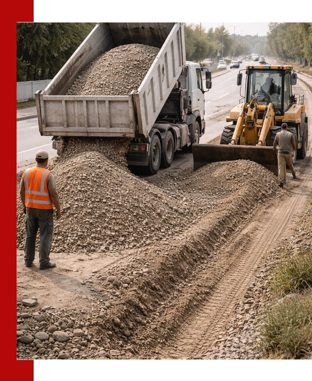 Опгс для устройства дорог и подсыпки в Североморске