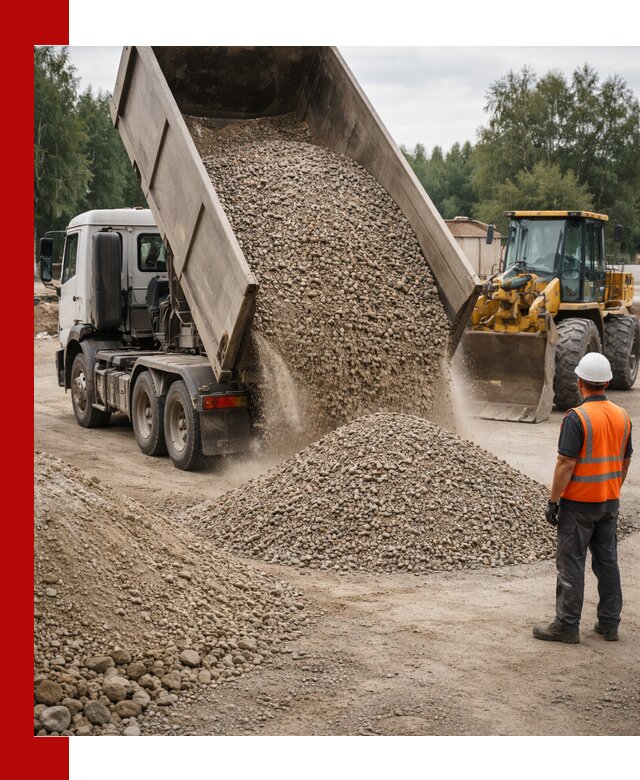 Доставка щпс в Североморске — щебеночно-песчаная смесь под заборы и дорожки
