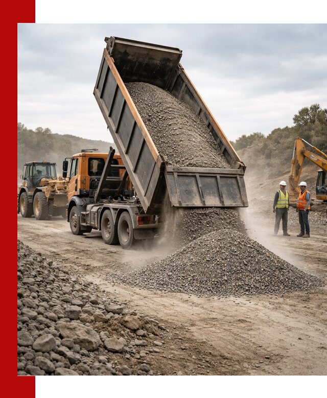 Щебёночно-песчаная смесь ЩПС С1 с доставкой в Североморске