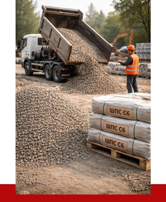 ЩПС С6 в Североморске с доставкой от 2353 р. за куб | ПРОНЕРУДСвм