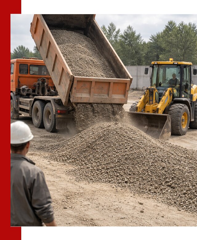 Доставка щпс С8 самосвалами в Североморске от производителя