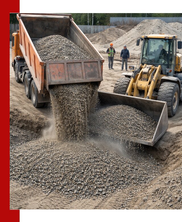 Доставка щпс С9 самосвалами по выгодным тарифам в Североморске