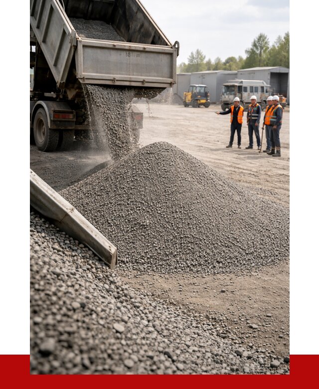 Гравийный отсев 0-5 в Североморске от 1284 р. с доставкой | ПРОНЕРУДСвм