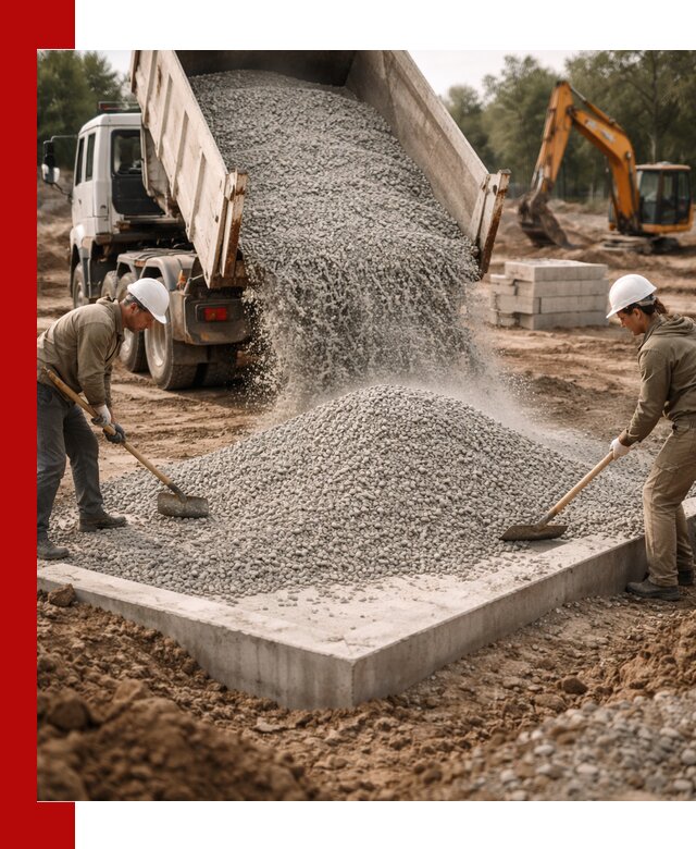 Доставка и продажа отсева для бетона в Североморске