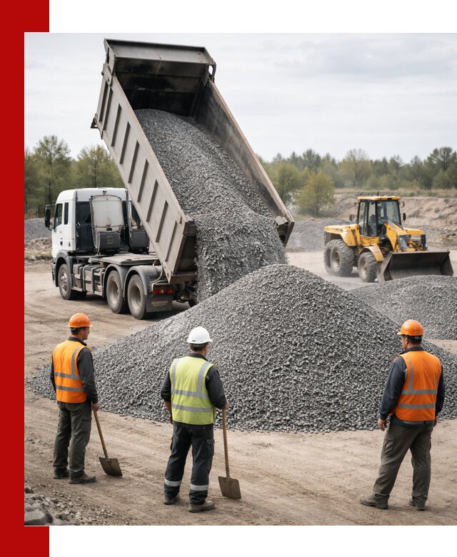 Доставка и продажа гранитной крошки в Североморске