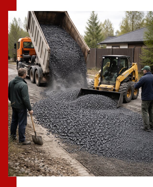 Крошка габбро с доставкой в Североморске для строительных работ