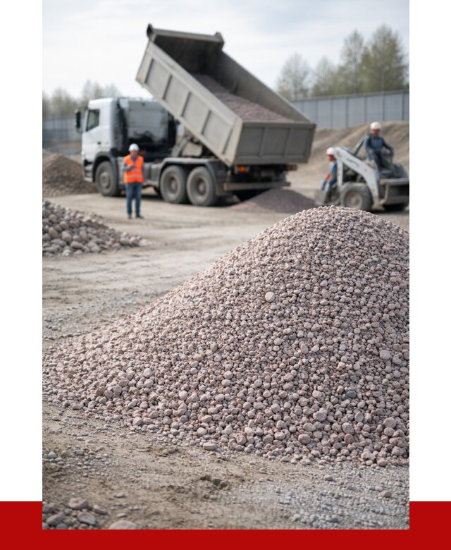 Крошка розовый гранит в Североморске с доставкой от 4921 р. | ПРОНЕРУДСвм