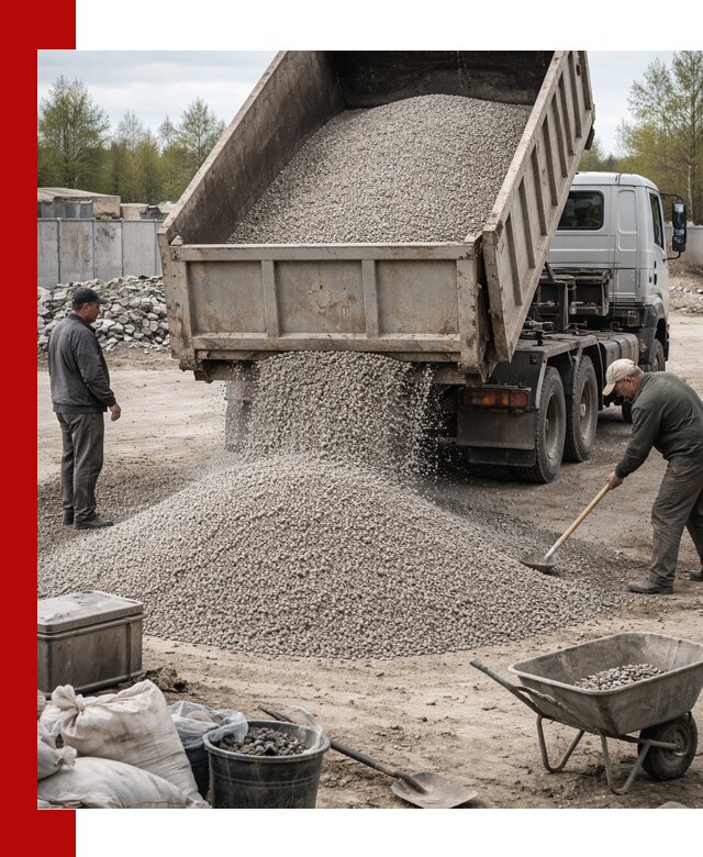 Керамзит фракция 0-5: доставка и продажа в Североморске