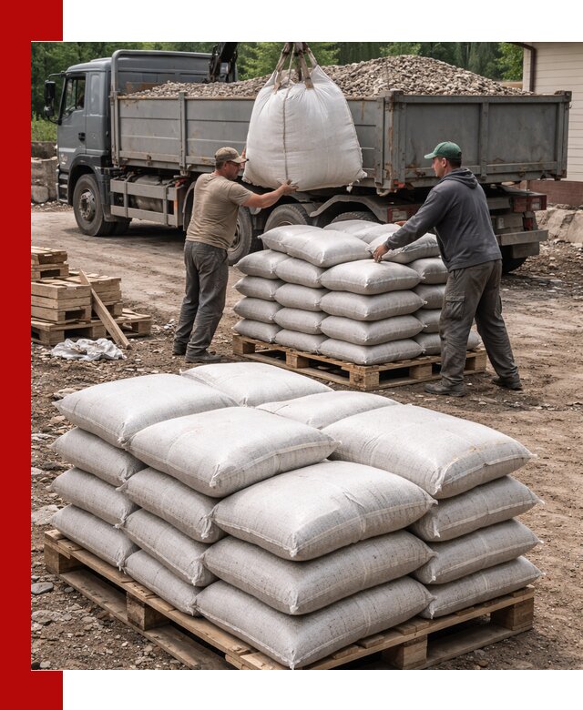 Керамзит в мешках с доставкой в Североморске от компании-поставщика