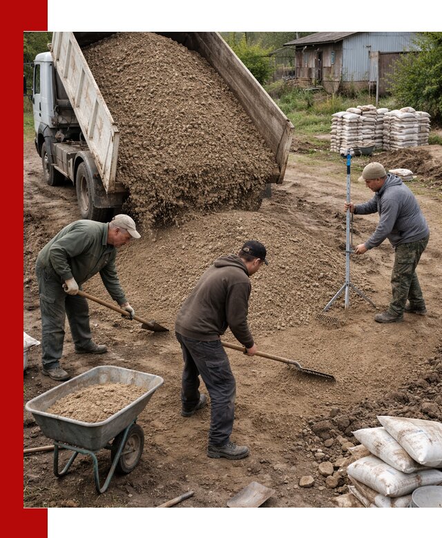 Керамзитовый песок с доставкой в Североморске оптом и в розницу