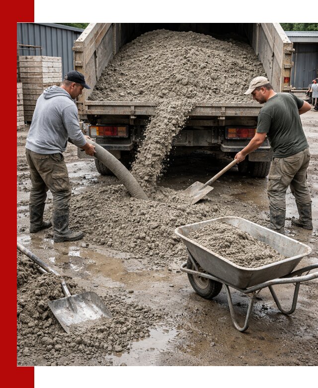 Цементно-песчаная смесь М150 доставка в Североморске