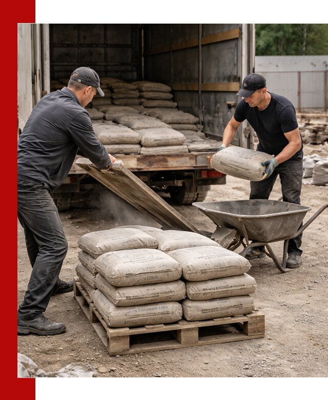 Пескобетон М300 с доставкой в Североморске по выгодной цене