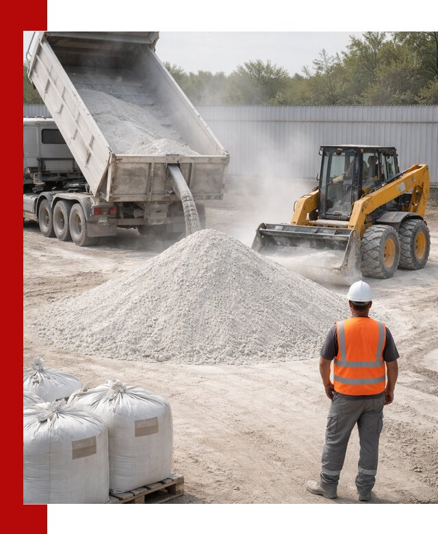 Доставка и продажа известняковой муки в Североморске