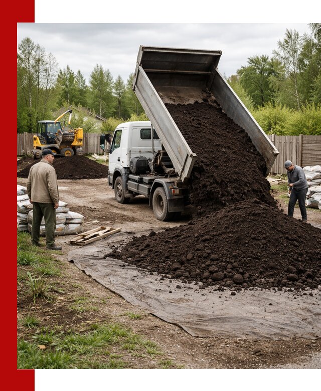 Доставка качественного почвогрунта в Североморске оптом и в розницу