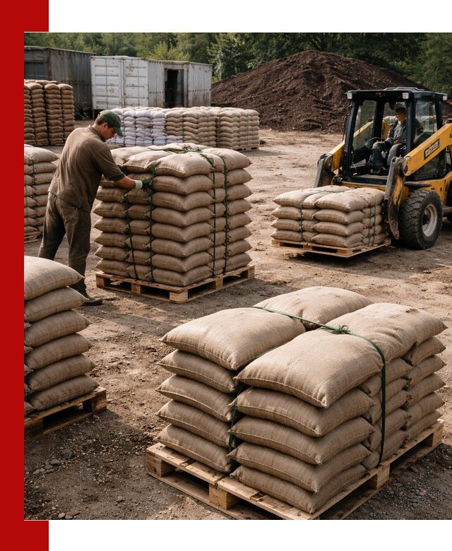 Доставка торфа в мешках по выгодным ценам в Североморске