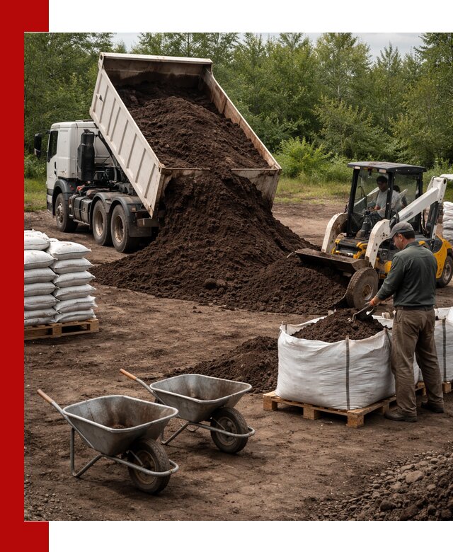 Доставка и продажа торфогрунта в Североморске оптом и в розницу