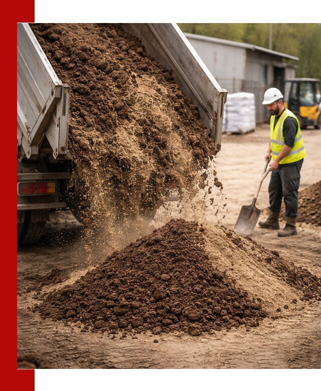 Доставка торфо-песчаной смеси в Североморске для строительства и озеленения
