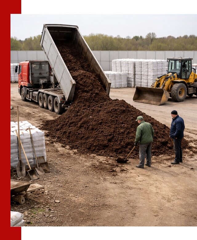 Доставка торфяных смесей оптом и в розницу в Североморске