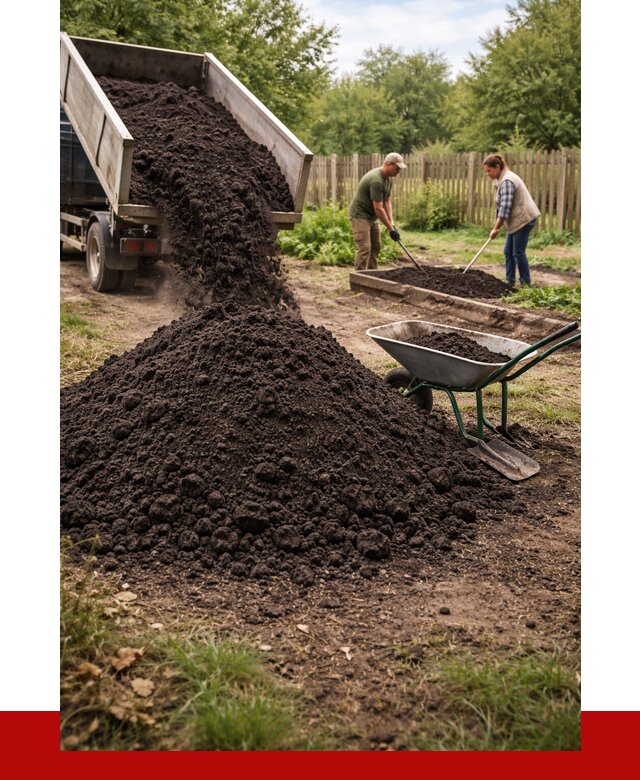 Купить чернозем для огорода в Североморске от 2674 р. | ПРОНЕРУДСвм