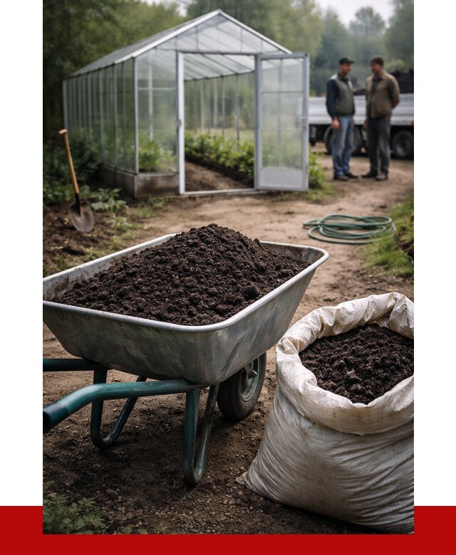 Чернозем для теплицы в Североморске с доставкой от 1605 р. | ПРОНЕРУДСвм