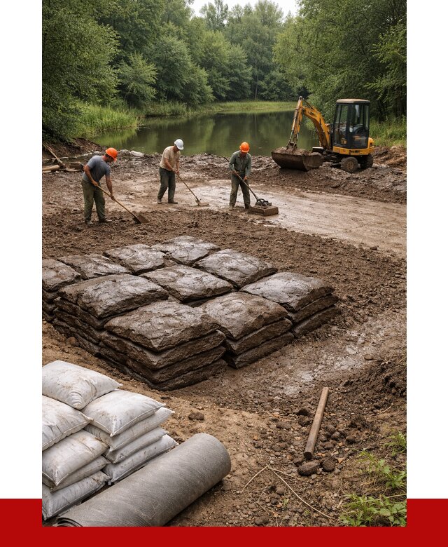Купить глину для пруда в Североморске от 4814 р. с доставкой | ПРОНЕРУДСвм