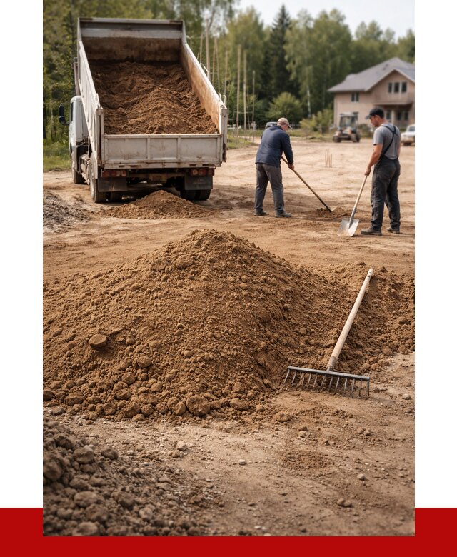 Суглинок для планировки в Североморске с доставкой от 4493 р. | ПРОНЕРУДСвм